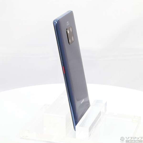 中古】HUAWEI Mate 20 Pro 128GB ミッドナイトブルー LYA-L29 SIM