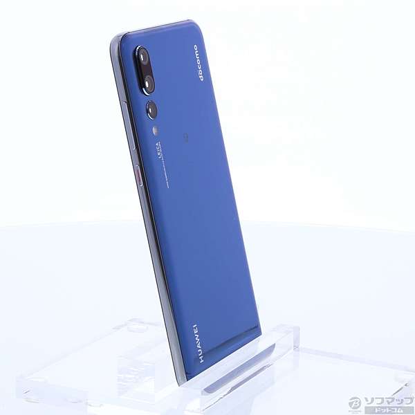 ドコモ　hw-01k 青 P20 pro　SIMロック解除済み 中古】HUAWEI P20 Pro 128GB ミッドナイトブルー HW-01K docomo