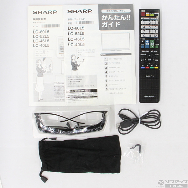 中古】LED AQUOS クアトロン3D LC-40L5 [2133015026340] - リコレ