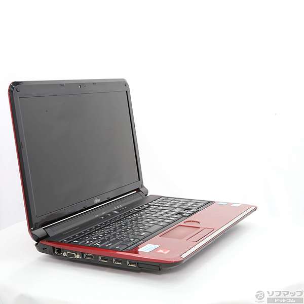 富士通 15.6型 ノートPC LIFEBOOK FMVA52CRJ2 メモリ4GB HDD約300GB 15.6インチ ノートパソコン