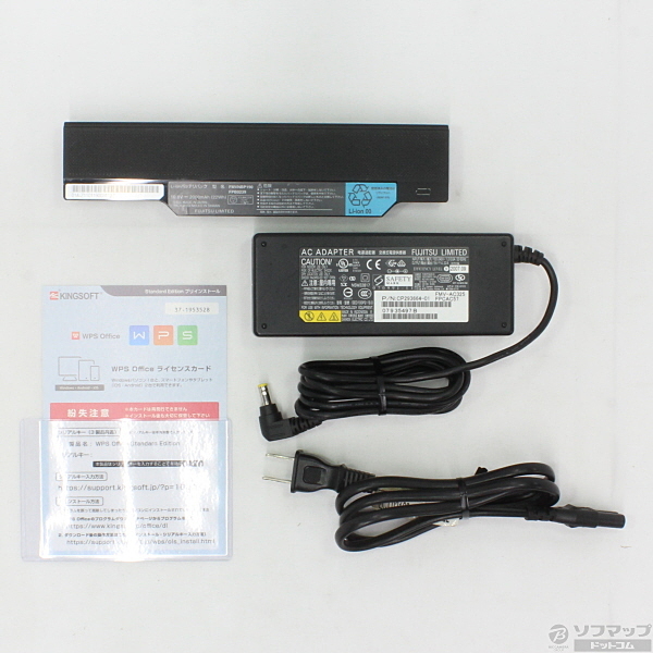 中古】LIFEBOOK AH FMVA52CRJ ルビーレッド 〔Windows 7