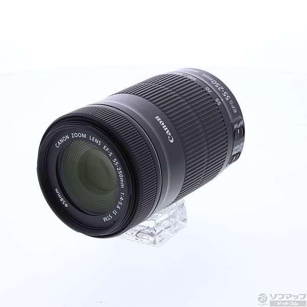展示品 保証書付Canon EF-S55-250F4-5.6 IS STM - www
