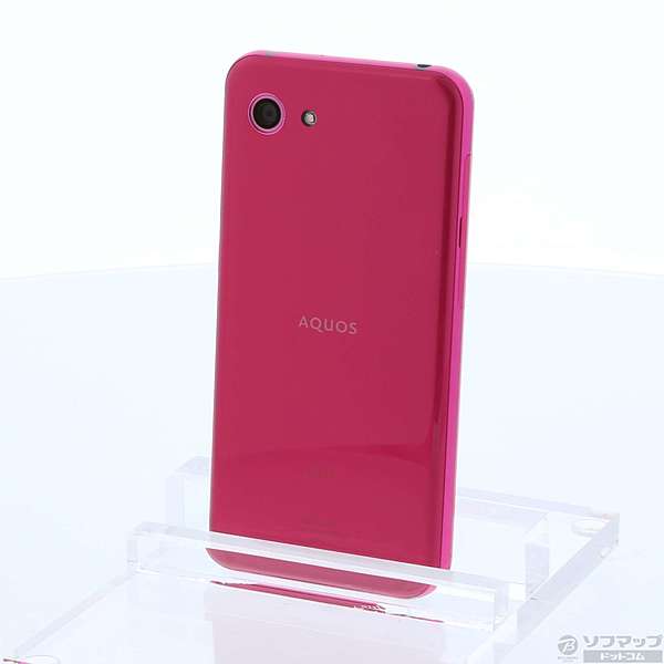 AQUOS R compact 32GB ローズピンク SHV41 au 〔ネットワーク利用制限▲〕