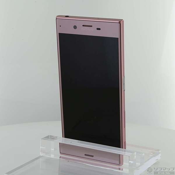 中古】Xperia XZ 32GB ディープピンク SO-01J docomoロック解除SIM