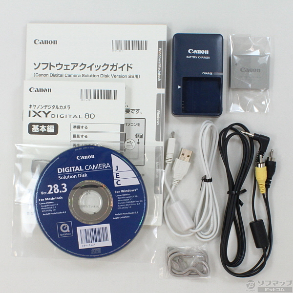 中古】IXY DIGITAL 80 (600万画素／3倍ズーム) ◇07/01(水)値下げ