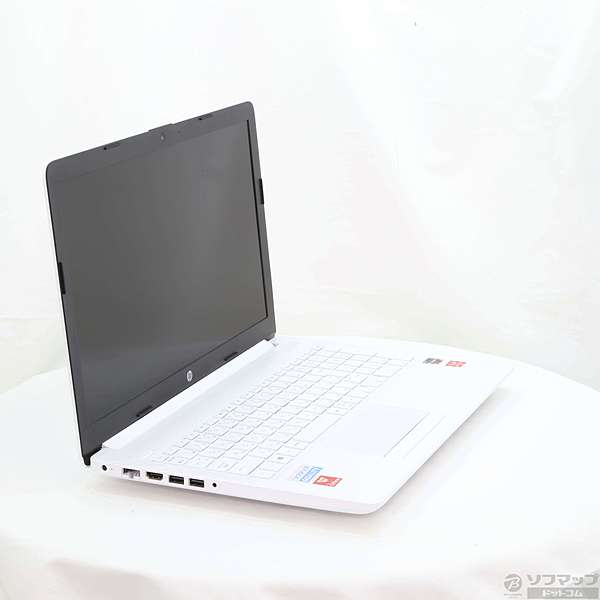 中古】HP 15-db0160AU 4PD05PA-AABO ピュアホワイト 〔Windows 10