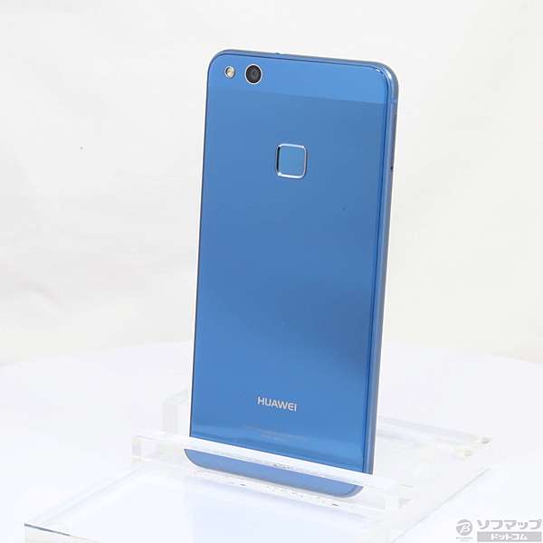 中古】HUAWEI P10 lite 32GB サファイアブルー WAS-LX2J SIMフリー