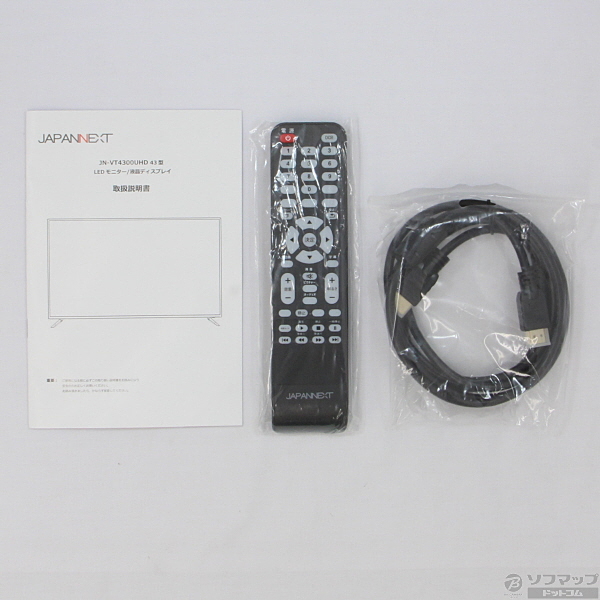 中古】〔展示品〕 JAPANNEXT JN-VT4300UHD [2133015328352] - リコレ