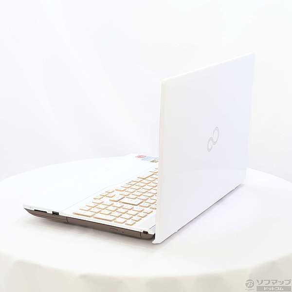 中古】LIFEBOOK AH77／D1 FMVA77D1W プレミアムホワイト 〔Windows 10