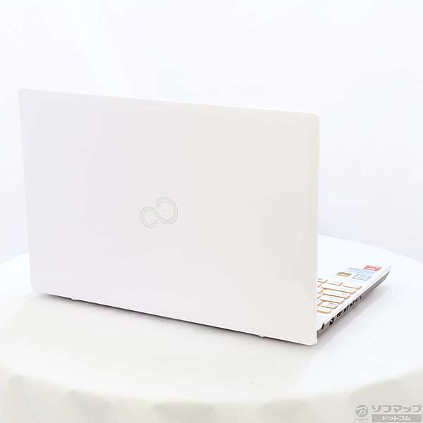 中古】LIFEBOOK AH77／D1 FMVA77D1W プレミアムホワイト 〔Windows 10
