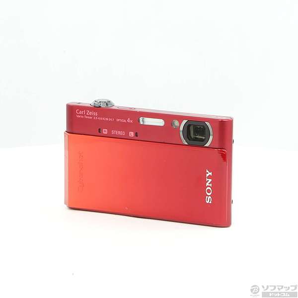 中古】セール対象品 CYBERSHOT DSC-T900 R (1210万画素／4倍ズーム