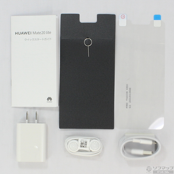 中古】HUAWEI Mate 20 lite 64GB サファイアブルー SNE-LX2 SIMフリー