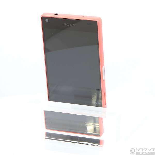 中古】セール対象品 Xperia Z5 Compact 32GB コーラル SO-02H docomo