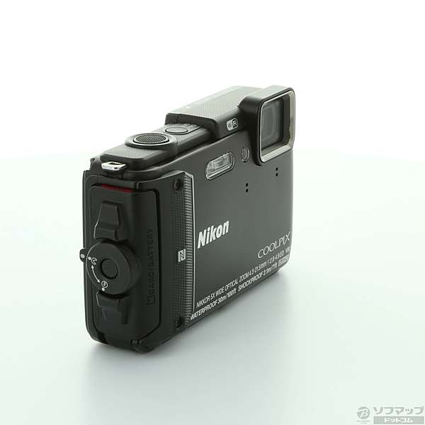 中古 COOLPIX AW130 ブラック  M333 中古】COOLPIX AW130 (1605万画素／5倍／防水／ブラック／SDXC