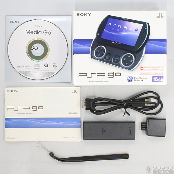 PSP go「プレイステーション・ポータブル go」 ピアノ・ブラック (PSP