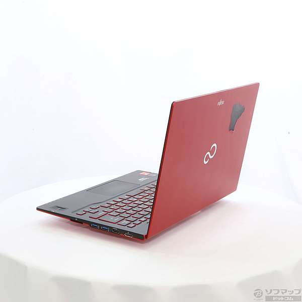 中古】LIFEBOOK UH75／J FMVU75JRG サテンレッド 〔Windows 8 