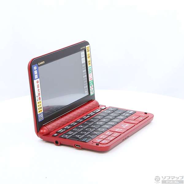 CASIO 電子辞書 レッドカラー 中日大辞典 動作OK】カシオ CASIO 電子辞書 レッドカラー 中日大辞典 動作OK】カシオ