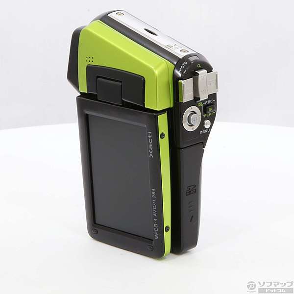 中古】Xacti DMX-CG65 (G) (600万画素／5倍ズーム／グリーン) ◇07/01