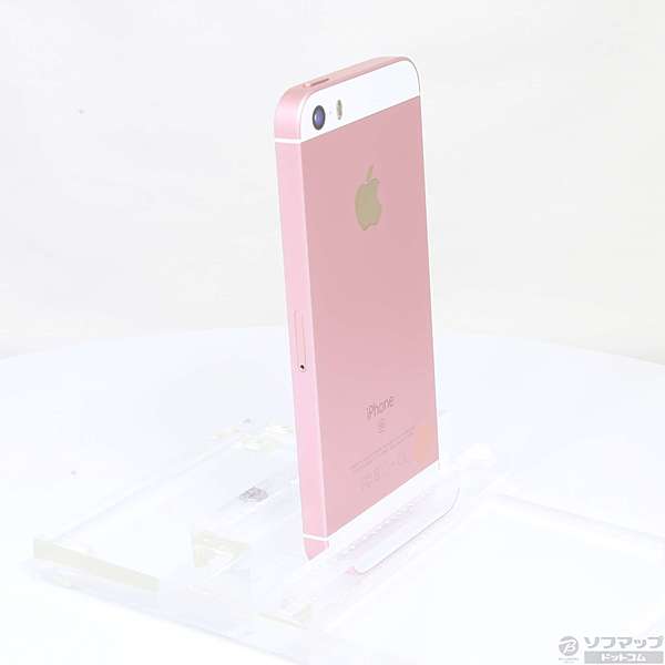 中古】セール対象品 〔展示品〕 iPhone SE 16GB ローズゴールド