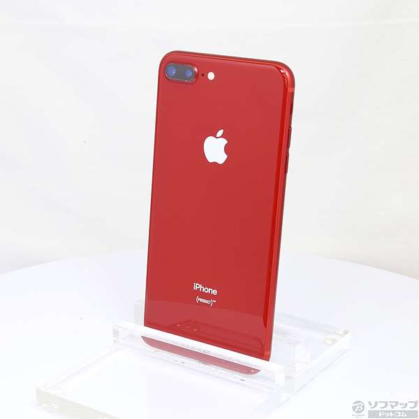 〔展示品〕 iPhone8 Plus 64GB プロダクトレッド 3D801J／A SIMフリー