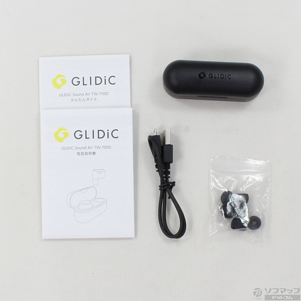 中古】GLIDiC Sound Air TW-7000 SB-WS72-MRTW／BK アーバンブラック