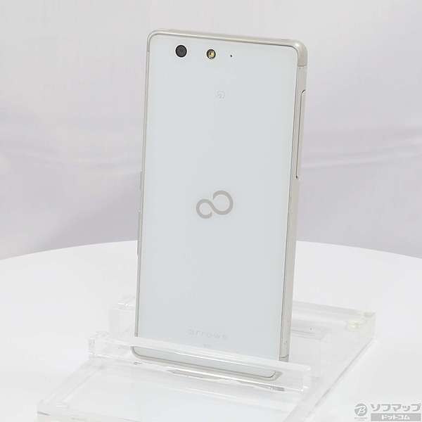 中古】ARROWS M03 16GB ホワイト FARM06109 SIMフリー [2133015779147