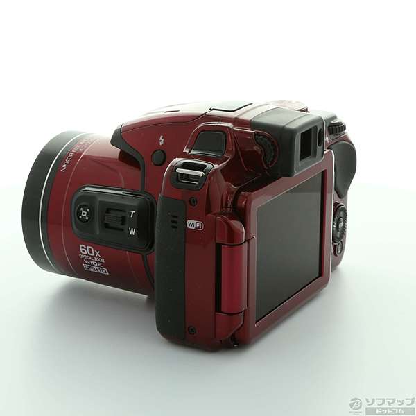 【美品】Nikon COOLPIX P610 RED カメラ Nikon COOLPIX P610 Digital Camera (Red) 26489 B&H Photo Video