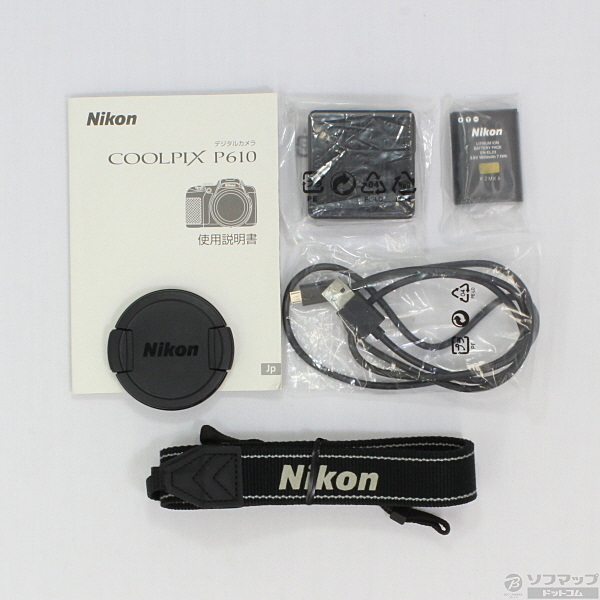 中古】COOLPIX P610 RD レッド (1605万画素／60倍／SDXC