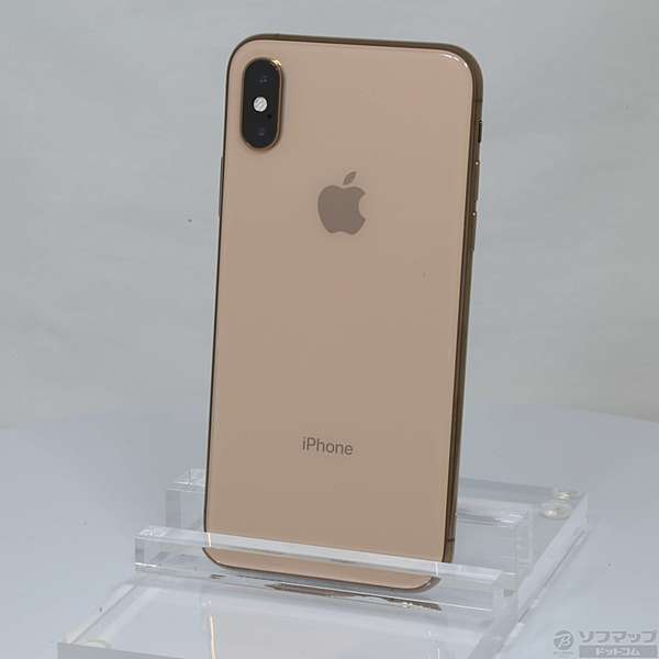 中古】iPhoneXS 256GB ゴールド MTE22J／A au 〔ネットワーク利用制限