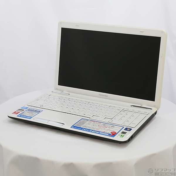 TOSHIBA dynabook T451/46DW ノートパソコン　Ｃｏｒｅｉ5　4ＧＢ　ホワイト 東芝 dynabook T451 T451/34EW PT45134ESFW [リュクスホワイト] 価格
