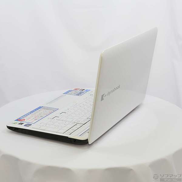 中古】dynabook T451／34DW PT45134DSFW リュクスホワイト 〔Windows 7