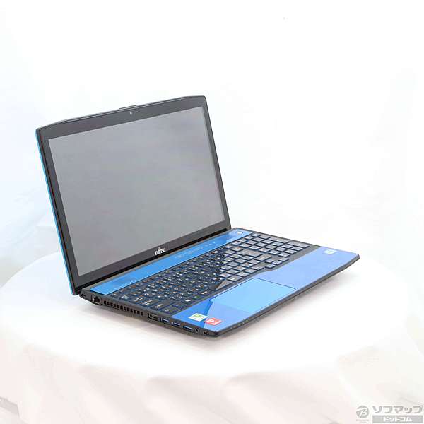 中古】LIFEBOOK AH77／K FMVA77KLKS アクアブルー 〔Windows 8