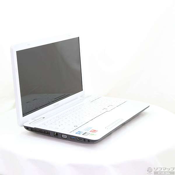 中古】dynabook T451／35DW PT45135DSFW リュクスホワイト 〔Windows 7