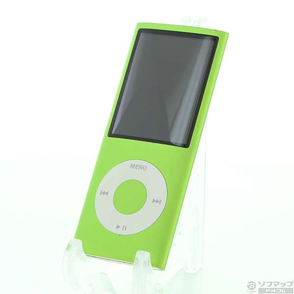 iPod nano グリーン 8GB - ポータブルプレーヤー