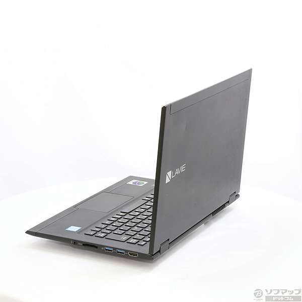 中古】LaVie Hybrid ZERO PC-HZ750FAB ストームブラック 〔NEC