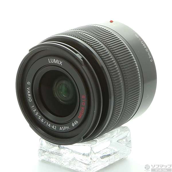 中古】LUMIX G VARIO 14-42mm／F3.5-5.6 II (H-FS1442A)(ブラック) [2133015970674] -  リコレ！|ビックカメラグループ ソフマップの中古通販サイト