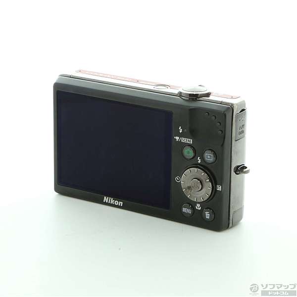 中古】COOLPIX S640 (1200万画素／5倍ズーム／プライムレッド) ◇07/01