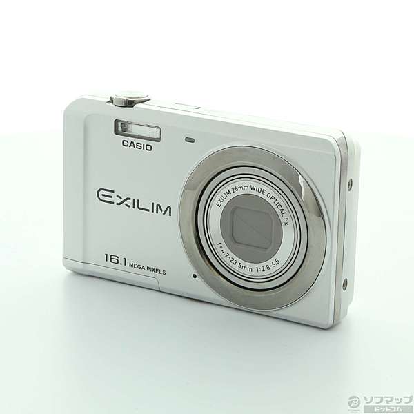 CASIO デジタルカメラ EXILIM シルバー EX-ZS5SR(中古品)（CASIO