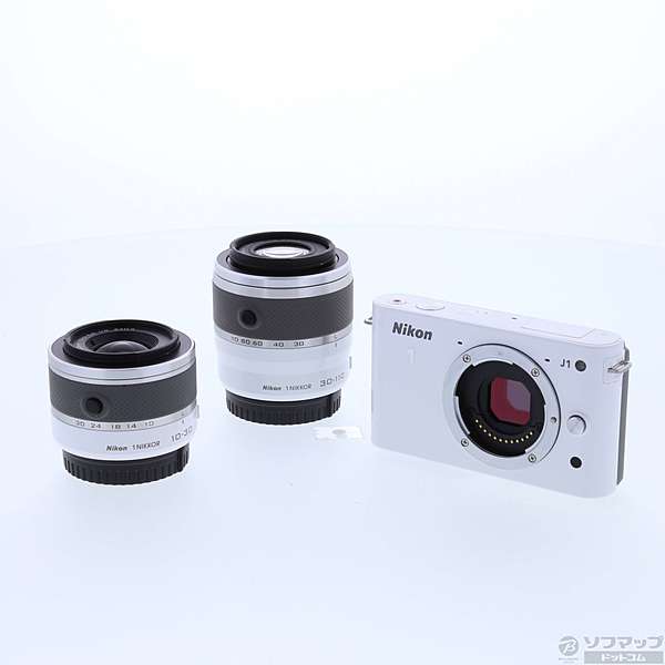 中古】Nikon 1 J1 ダブルズームキット(1010万画素／ホワイト) ◇07/01(水)値下げ！ [2133016003807] -  リコレ！|ビックカメラグループ ソフマップの中古通販サイト