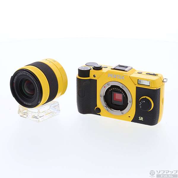 中古】PENTAX Q7 ズームレンズキット イエロー (1240万画素／SDXC