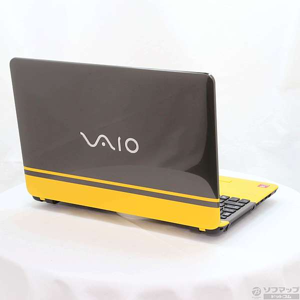 中古】〔展示品〕 VAIO C15 VJC15190411Y イエロー／ブラック