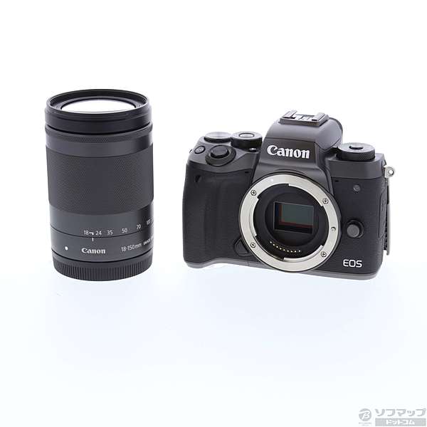 中古】EOS M5 EF-M 18-150 IS STM レンズキット ブラック (2420万画素
