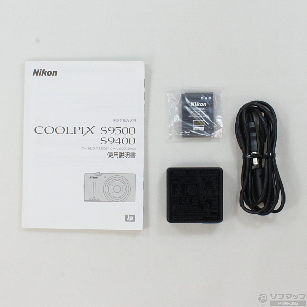 中古】COOLPIX S9500 (1811万画素／22倍／ヴェルヴェットレッド) ◇07