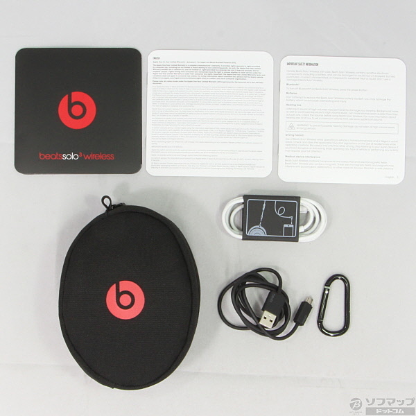 中古】beats by Dr. Dre Solo3 ワイヤレス グロスホワイト MNEP2PA／A