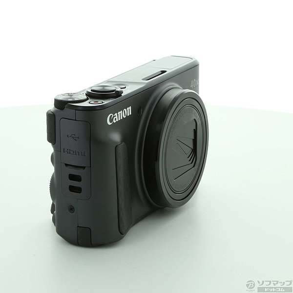 中古】PowerShot SX730 HS ブラック (2030万画素／40倍／SDXC