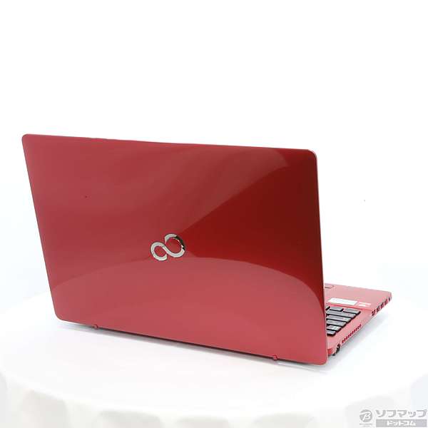 中古】LIFEBOOK AH42／Y FMVA42YR ルビーレッド 〔Windows 10