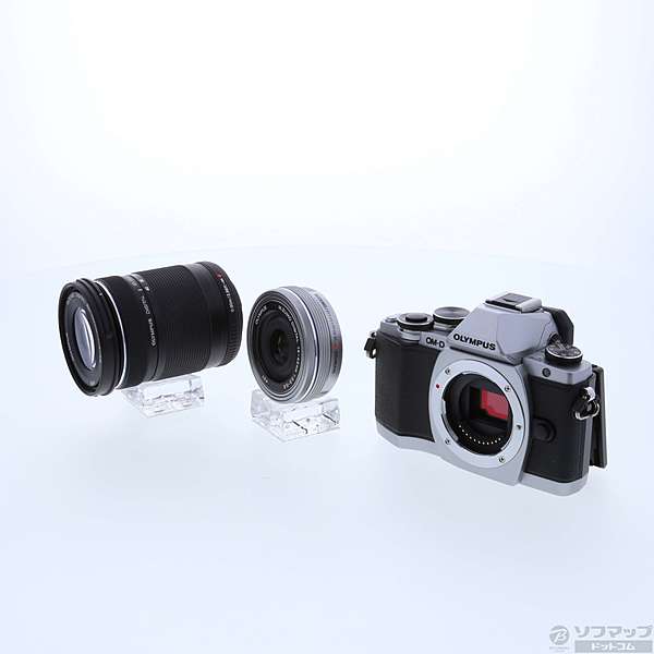 中古】OM-D E-M10 EZ ダブルズームキット (シルバー) ◇07/01(水 