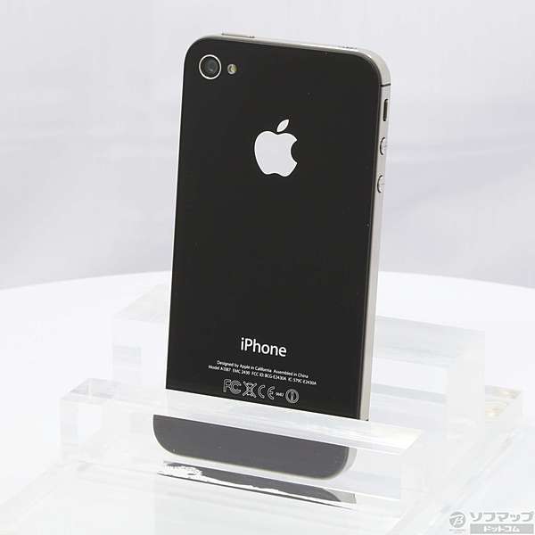 美品 iPhone4 MC605CH 黒 16GB アイフォーン