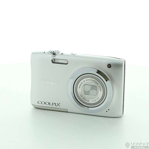 中古】COOLPIX A100 シルバー (2005万画素／SDXC) [2133016258504