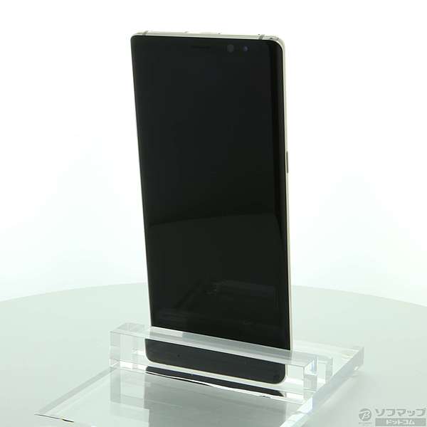 中古】セール対象品 GALAXY Note8 64GB メープルゴールド SCV37